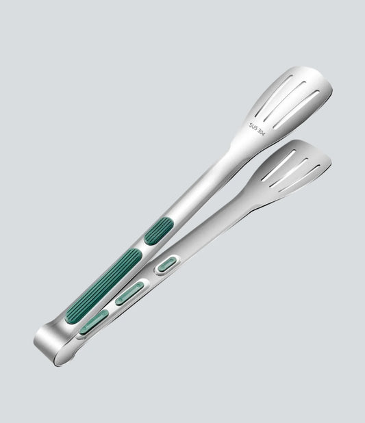 Non-Slip Stainless Steel Tongs