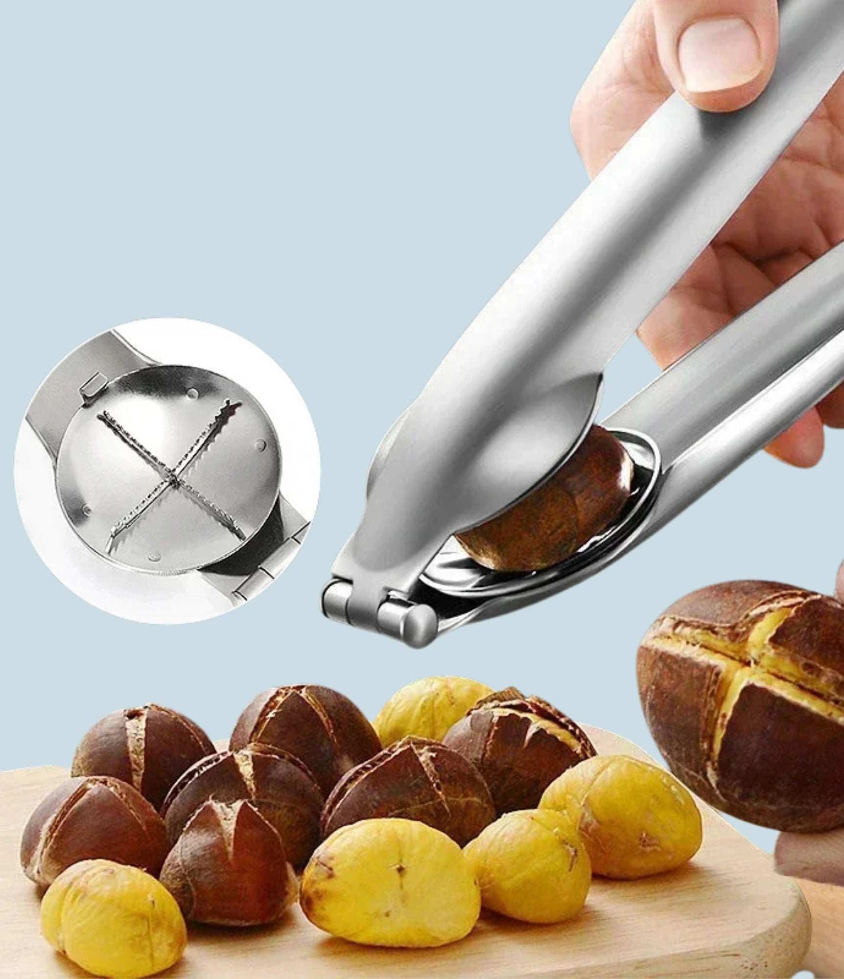 Chestnut & Nut Cracker Tool