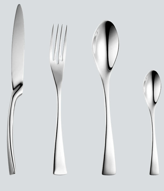 Elegant Black Rose Cutlery